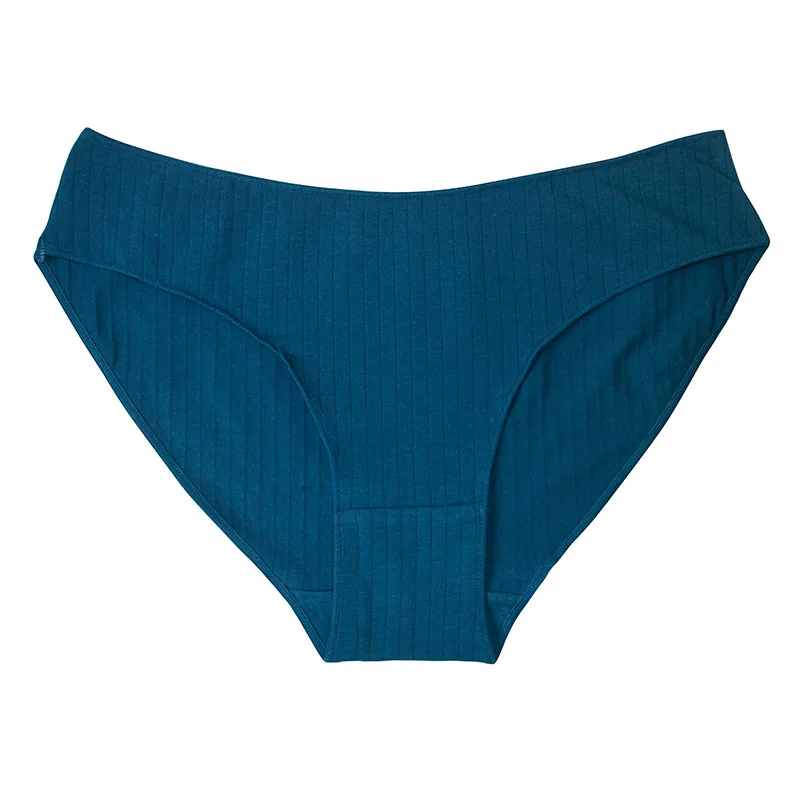 Cross-border exclusive women's underwear, low-waisted plus-size briefs, women's foreign trade buttocks, imitation seamless under - Men's Underwear 5