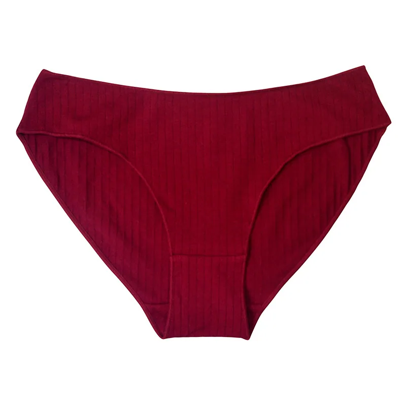 Cross-border exclusive women's underwear, low-waisted plus-size briefs, women's foreign trade buttocks, imitation seamless under - Men's Underwear 2