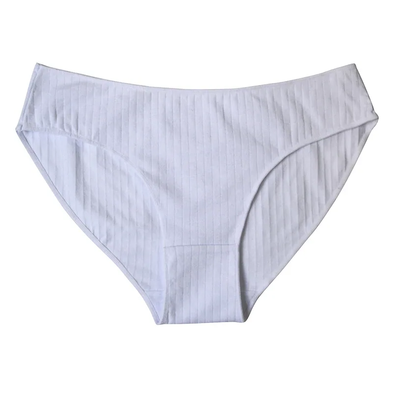 Cross-border exclusive women's underwear, low-waisted plus-size briefs, women's foreign trade buttocks, imitation seamless under - Men's Underwear 4