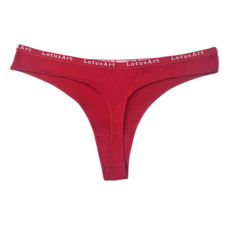 Sexy pure desire women's thong temptation low waist foreign trade pure cotton women's panties Japanese sexypantiesthong 5