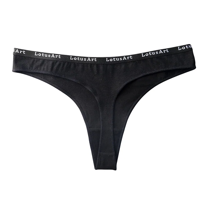 Sexy pure desire women's thong temptation low waist foreign trade pure cotton women's panties Japanese sexypantiesthong 2