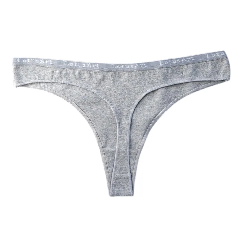 Sexy pure desire women's thong temptation low waist foreign trade pure cotton women's panties Japanese sexypantiesthong 3