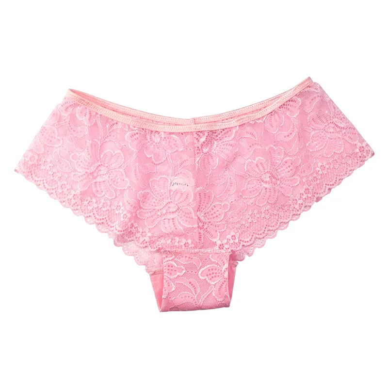 Sexy womens lace panties cotton crotch hollowed out to lift the buttocks large size panties wholesale pure desire female low wai 6