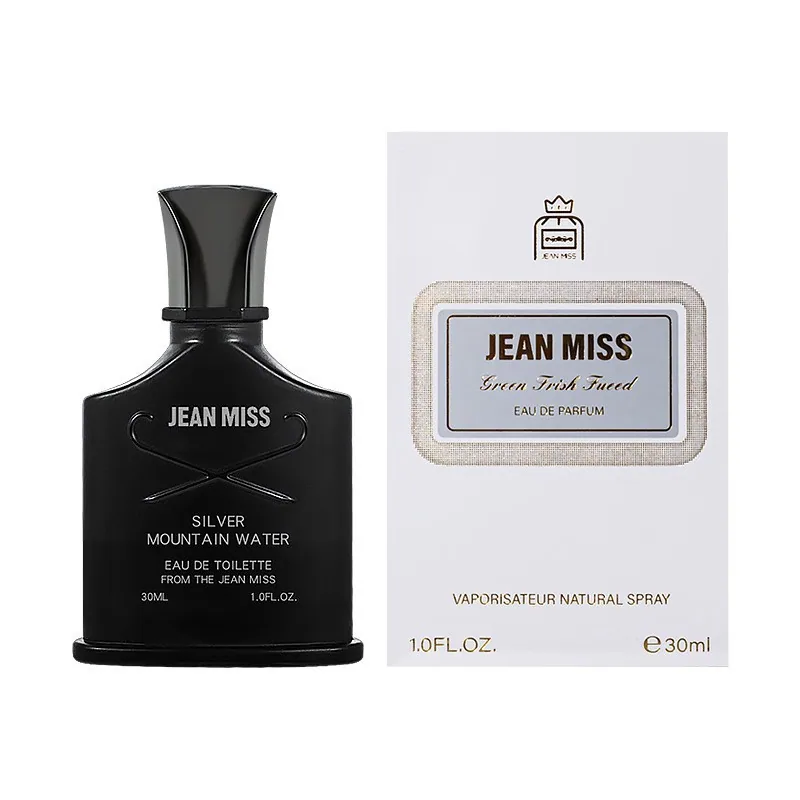 Cross-border popular set silver mountain spring men's perfume gift box pheromone fresh and long-lasting cologne wholesale 3