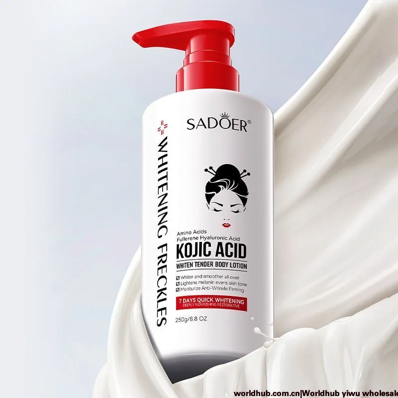 Tattoo body lotion SADOER koji acid rejuvenation moisturizing whitening body milk foreign trade cross-border