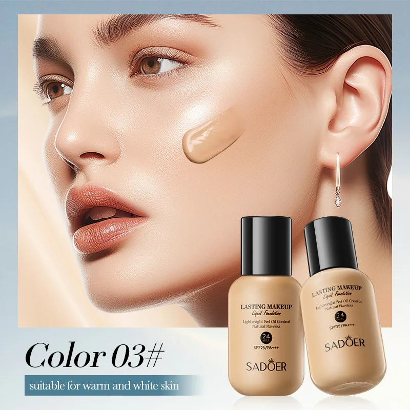 BB cream SADOER concealer makeup foundation contouring makeup cross-border makeup wholesale 3