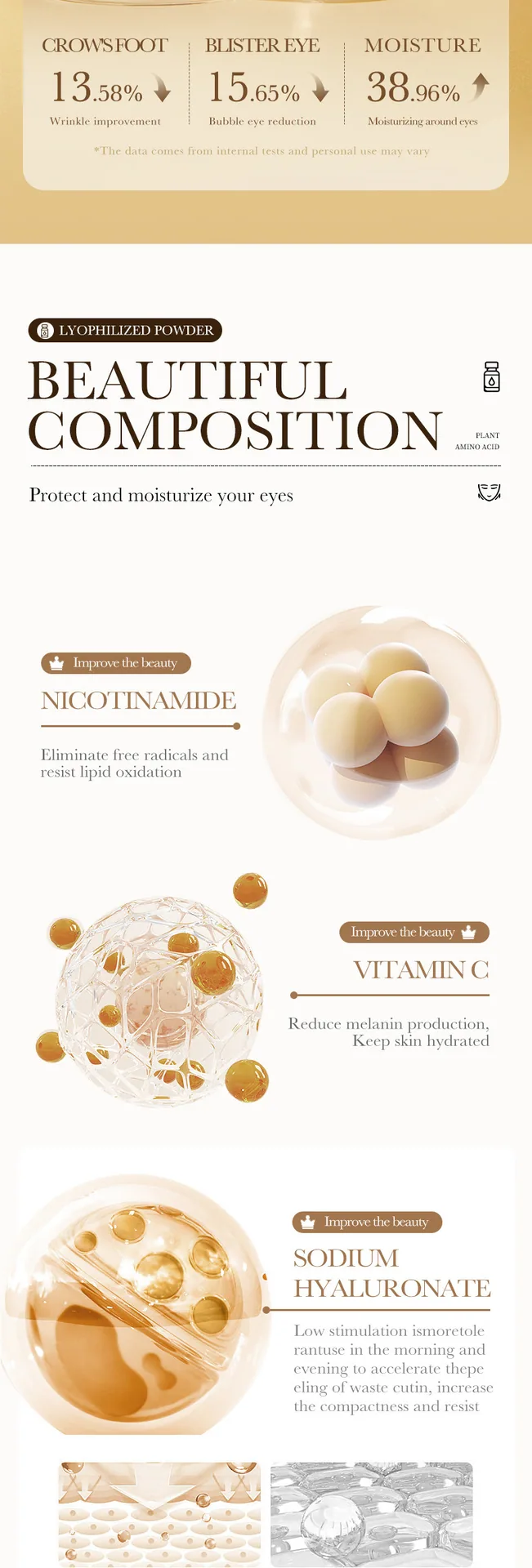 SADOER Niacinamide Vitamin C Freeze-Dried Powder Set Pore-shrinking Anti-Wrinkle Freeze-Dried Powder Wholesale - Face & Body Mask 10