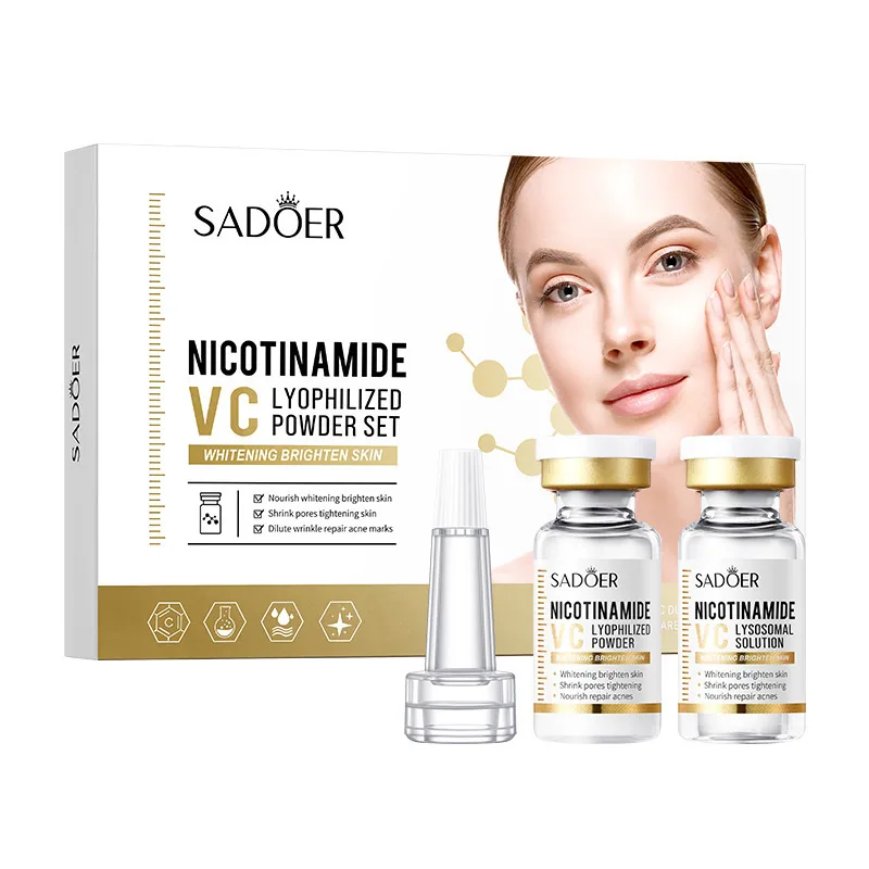 SADOER Niacinamide Vitamin C Freeze-Dried Powder Set Pore-shrinking Anti-Wrinkle Freeze-Dried Powder Wholesale - Face & Body Mask 6