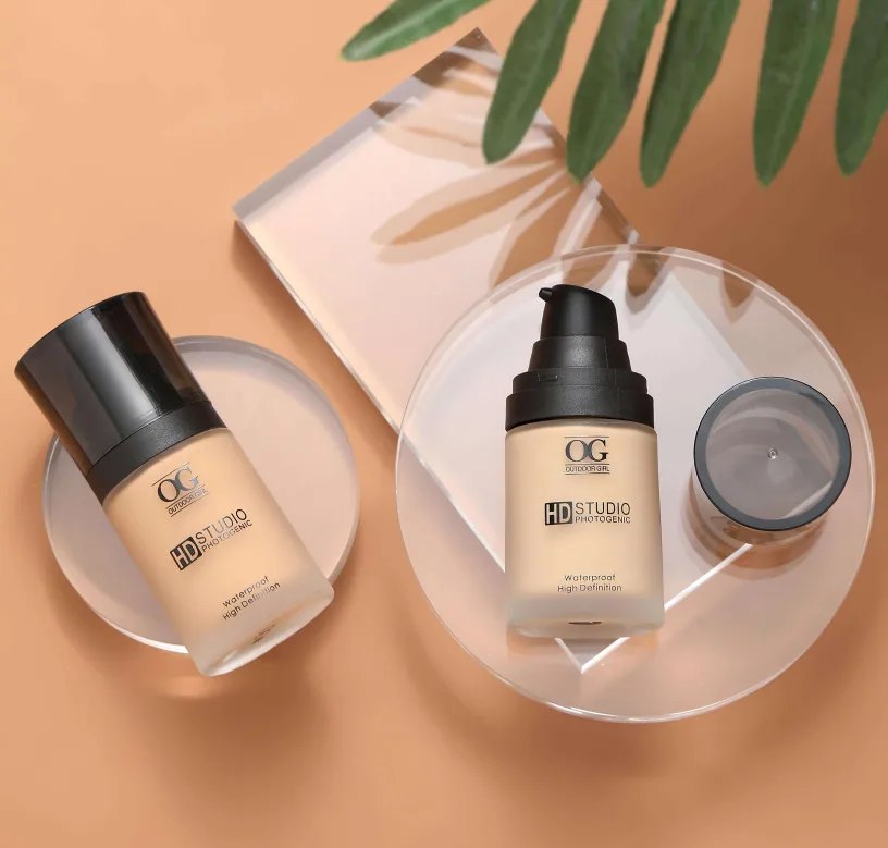 OG high-definition non-marking liquid foundation is long-lasting, waterproof, moisturizing, oil-controlling, and concealing 9