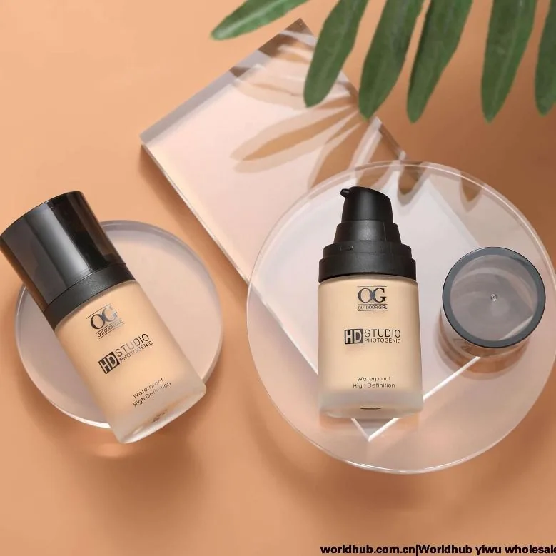 OG high-definition non-marking liquid foundation is long-lasting, waterproof, moisturizing, oil-controlling, and concealing 2