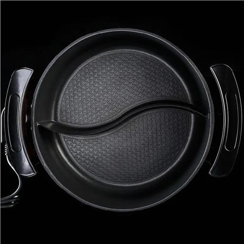 Manufacturer's direct supply multi-functional electric heating pot heightened and thickened double-tube round pot mandarin duck 8