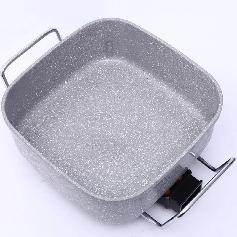 Manufacturers wholesale Maifan stone non-stick pan electric heating pot multi-functional pot tail goods steaming pot household e 4