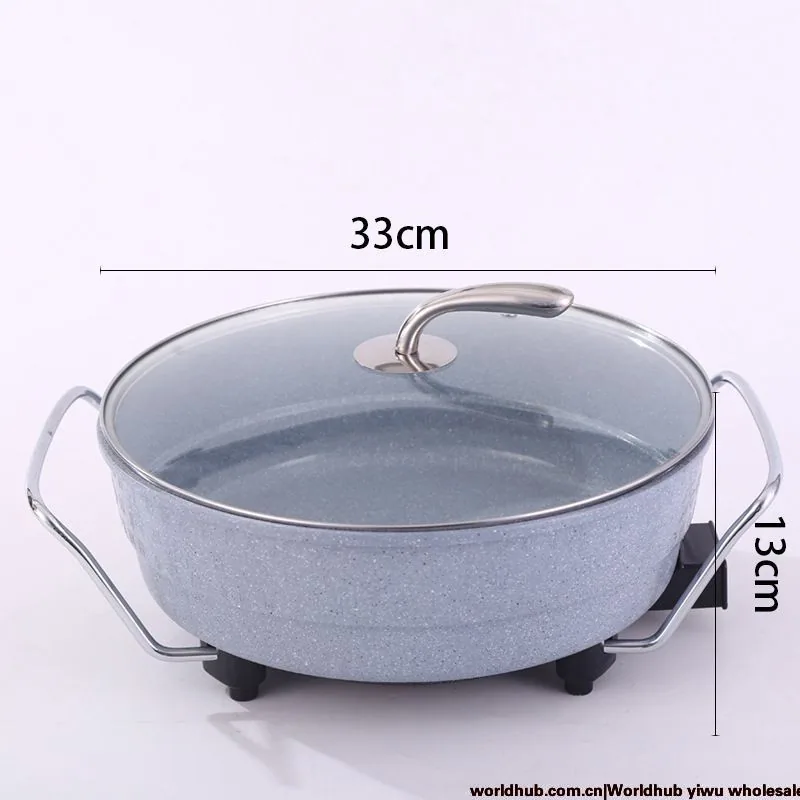 Exhibition multi-functional Maifan stone health one-piece vacuum pot tail goods electric heating pot Korean multi-functional vac