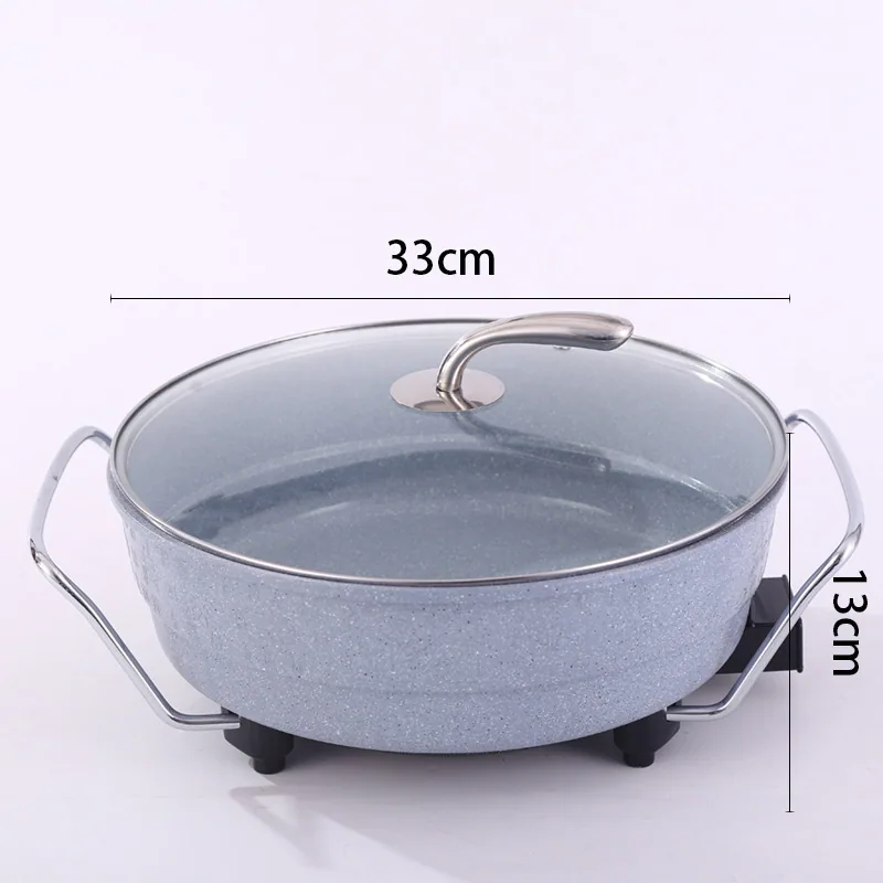 Exhibition multi-functional Maifan stone health one-piece vacuum pot tail goods electric heating pot Korean multi-functional vac 3