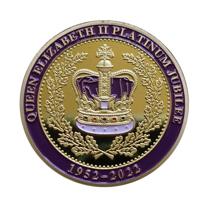 Platinum Jubilee Queen Elizabeth II Medal: Gold, silver, copper, commemorative coins, medallion coins, coins 2