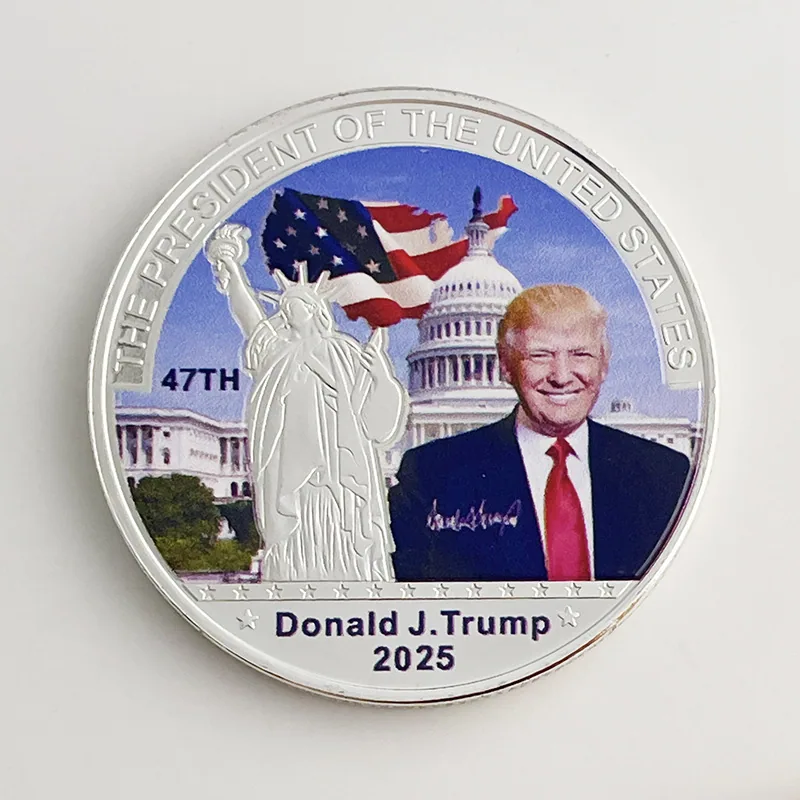 2025 USA 47TH foreign trade cross-border medal metal relief crafts 2