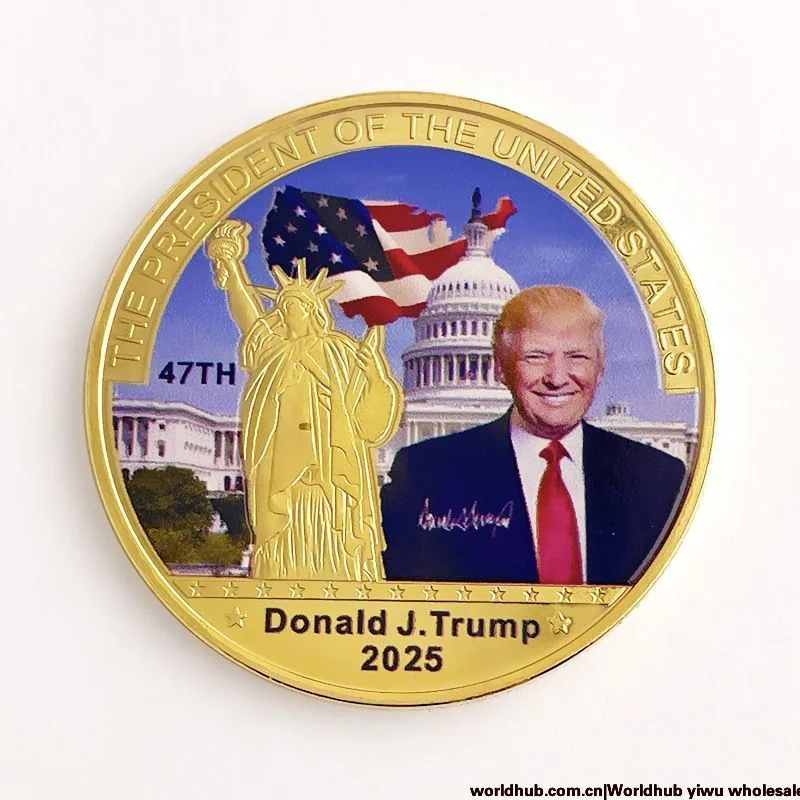 2025 USA 47TH foreign trade cross-border medal metal relief crafts
