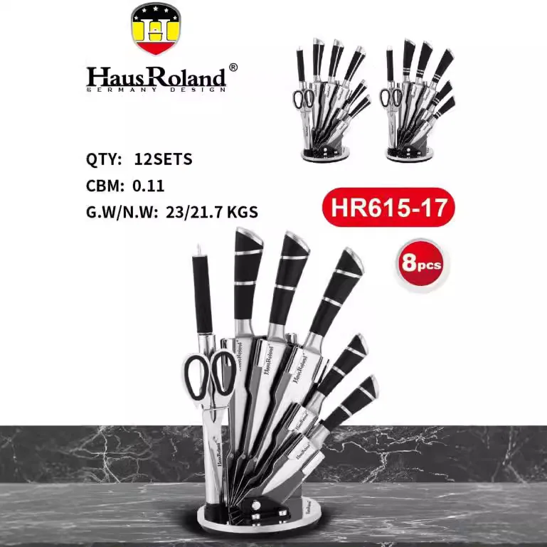 HausRoland Kitchen Cutlery Stainless Steel Set 8-Piece Set 5