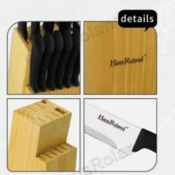 HausRoland Wholesale Knife Kitchen Set Combo Kitchen Knife Household Fruit Knife Kitchen Knife Set Chef Set of 15