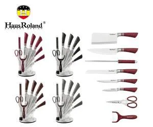 HausRoland kitchen knife set multifunctional wholesale for home use 6