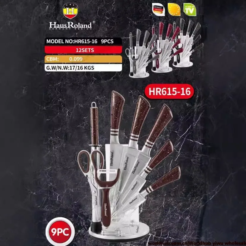 HausRoland kitchen knife set multifunctional wholesale for home use 4