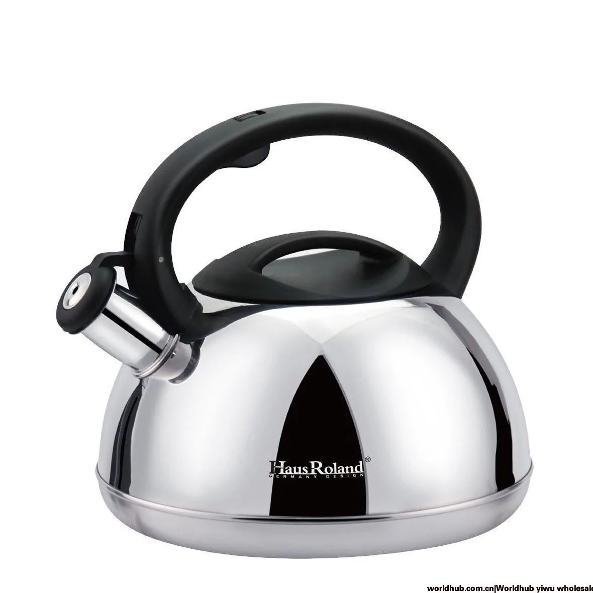 Stainless steel gas kettle thickened compound bottom whistle kettle 3L gas induction cooker can be used to boil kettle