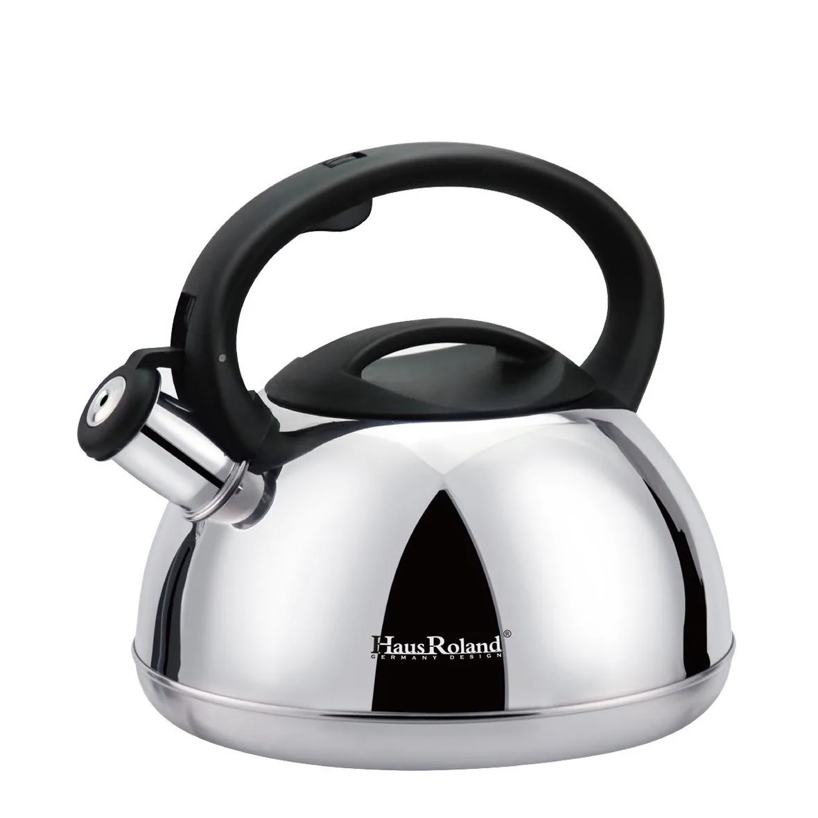 Stainless steel gas kettle thickened compound bottom whistle kettle 3L gas induction cooker can be used to boil kettle 4