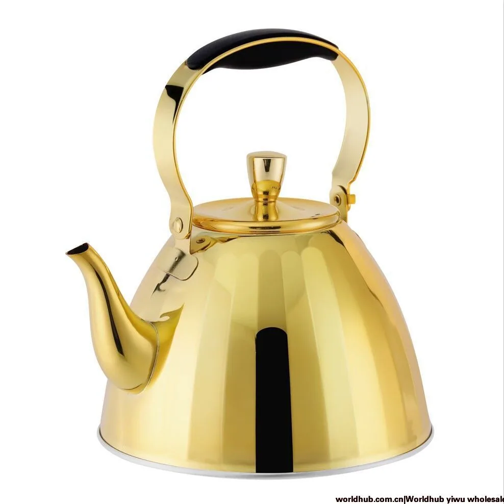 HausRoland cross-border stainless steel kettle gas induction cooker universal kettle teapot household chirping kettle
