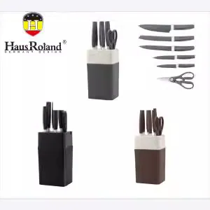 HausRoland kitchen knife set household knife set wholesale 7 pieces 3