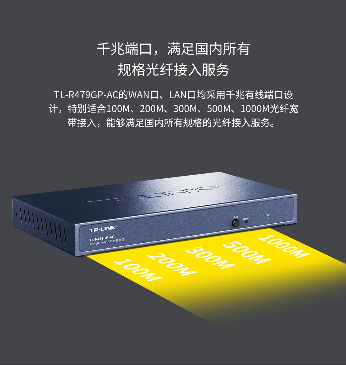 TP-LINK TL-R479GP-AC 8ポートPoE給電AP管理ACオールインワンオールギガビット有線ルーター 10