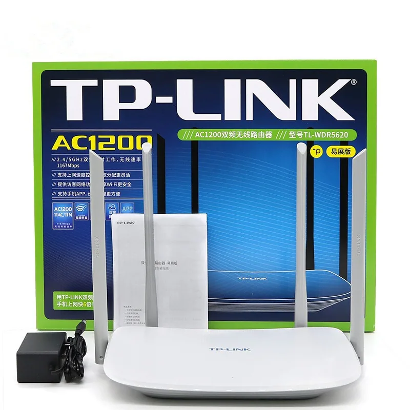 TP TL-WDR5620 Easy Edition 메시 분산 라우터 1200M 홈 듀얼 밴드 5G 무선 라우터 11