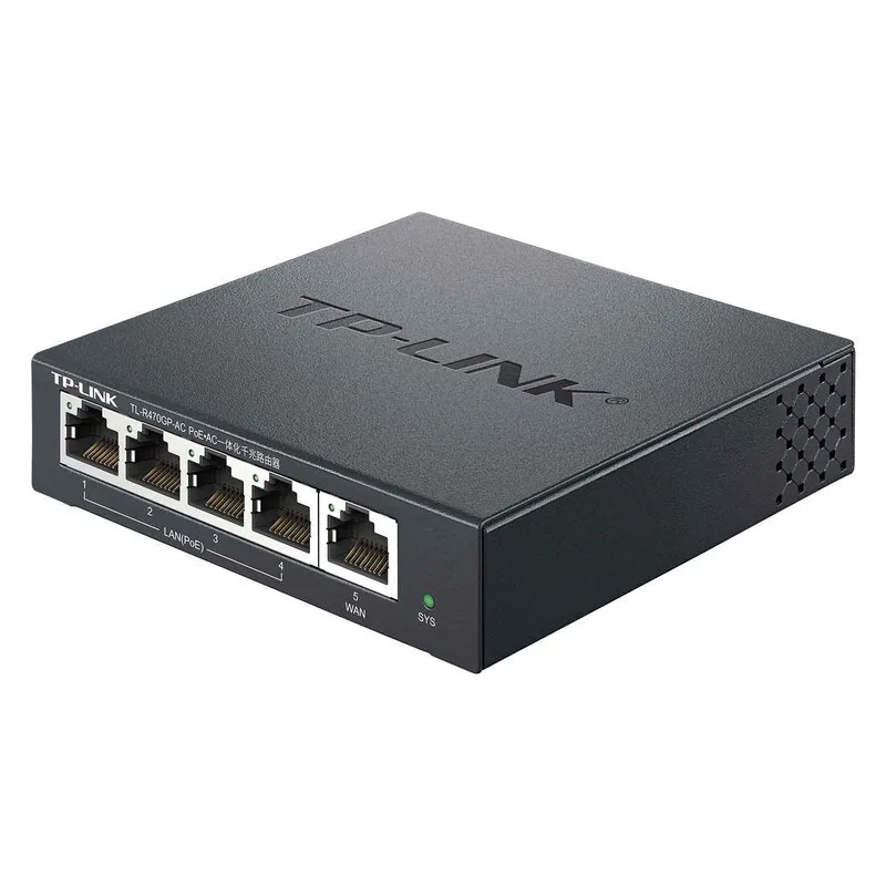 Routeur filaire Gigabit TP-LINKTL-R470GP-AC, 5 ports, réseau POE, gestionnaire AC, WIF domestique 3