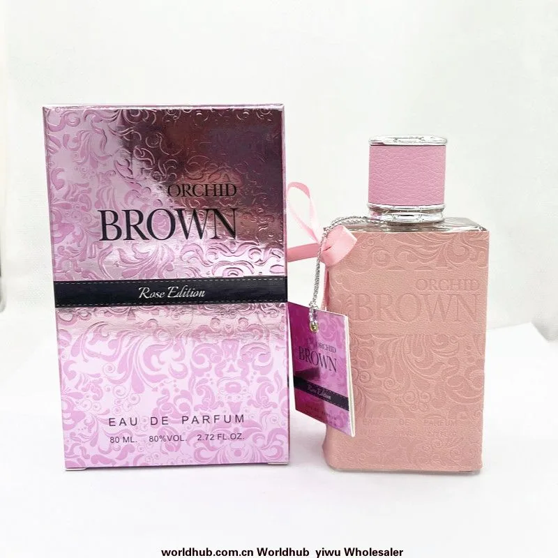 ORCHID BROWN pink leather case for ladies Middle East Arabian perfume foreign trade factory direct sales Viet Nam wholesale