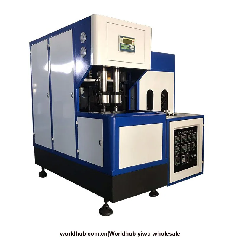 Taizhou usine directe machine de moulage par soufflage de plastique bouteille de boisson ligne de production automatique un sur quatre PET à grande vitesse blo 5
