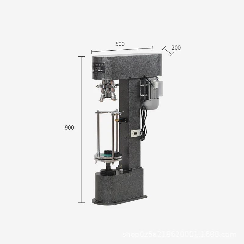 Mutual Harvest DK-50D Anti-theft Cap Locking Machine Pressed Thread Locking Machine Aluminum Iron Cap Brine Bottle Glass Wine