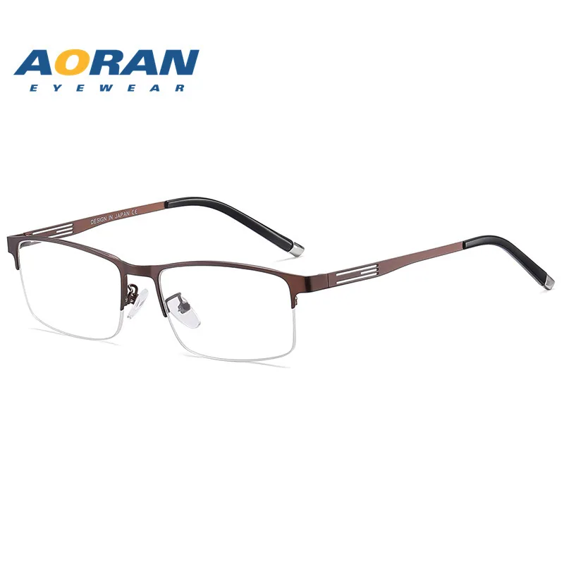 Aoran wholesale high-definition business fashion anti-blue reading glasses for the elderly, high-end reading glasses for middle 2