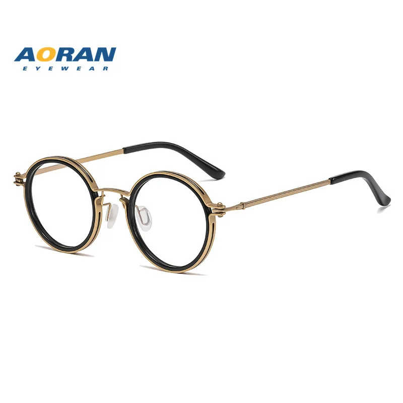 فروش داغ اینترنتی مشاهیر عینک همان قاب عینک کسب و کار مردانه یکپارچهسازی با سیستمعامل آینه تخت گرد را می توان به قاب عینک نزدیک بینی مجهز کرد 4