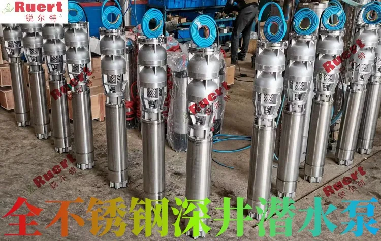 175QJP50-40/2 stainless steel 316L material deep well submersible pump corrosion resistant acid and alkali pumping seawater clea 7