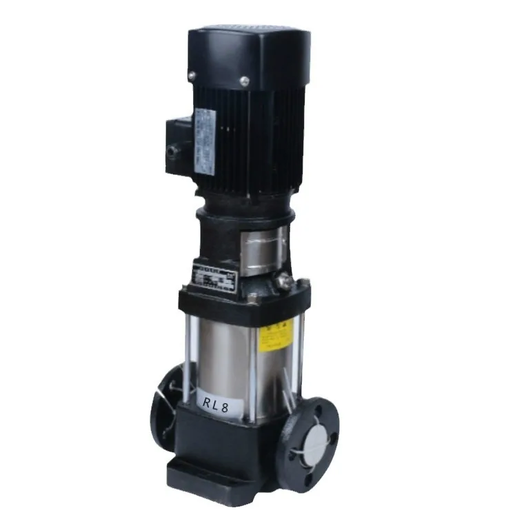 DN25 Caliber Pipeline Pump 304 316L Stainless Steel Centrifugal Pump Vertical Multistage Pump High Temperature Boiler Booster