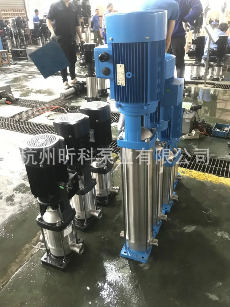 Nanyuan Pump Industry Water Pump Small Flow Centrifugal Pump SS304 Stainless Steel Pump NYP High Head Vertical Multi-stage Pump 8