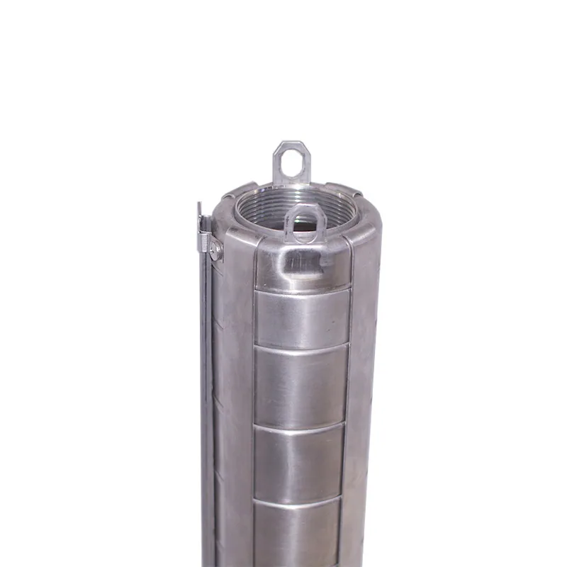 230V/60HZ Wasserpumpe 6SP High Flow Tiefbrunnenpumpe Edelstahl Mehrstufige Tauchpumpe Hochdruckpumpe 2
