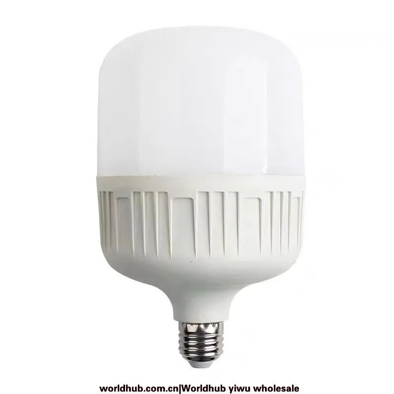 LED Energy Saving Light Bulb E27 White Light Household Indoor Room Lighting Bulb Light Construction Site Light Screw Night Marke