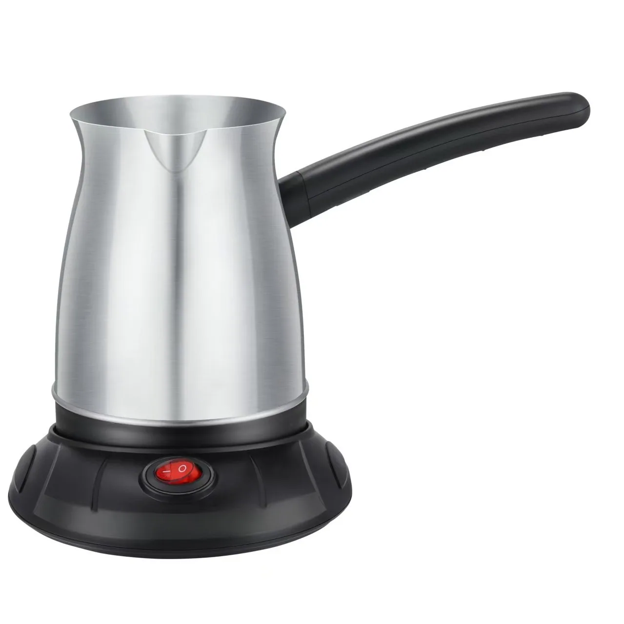 Foreign Trade Turkey 500ml Convenient Stainless Steel Mini Small Capacity Electric Hot Brewing Coffee Milk Factory with Handle 4