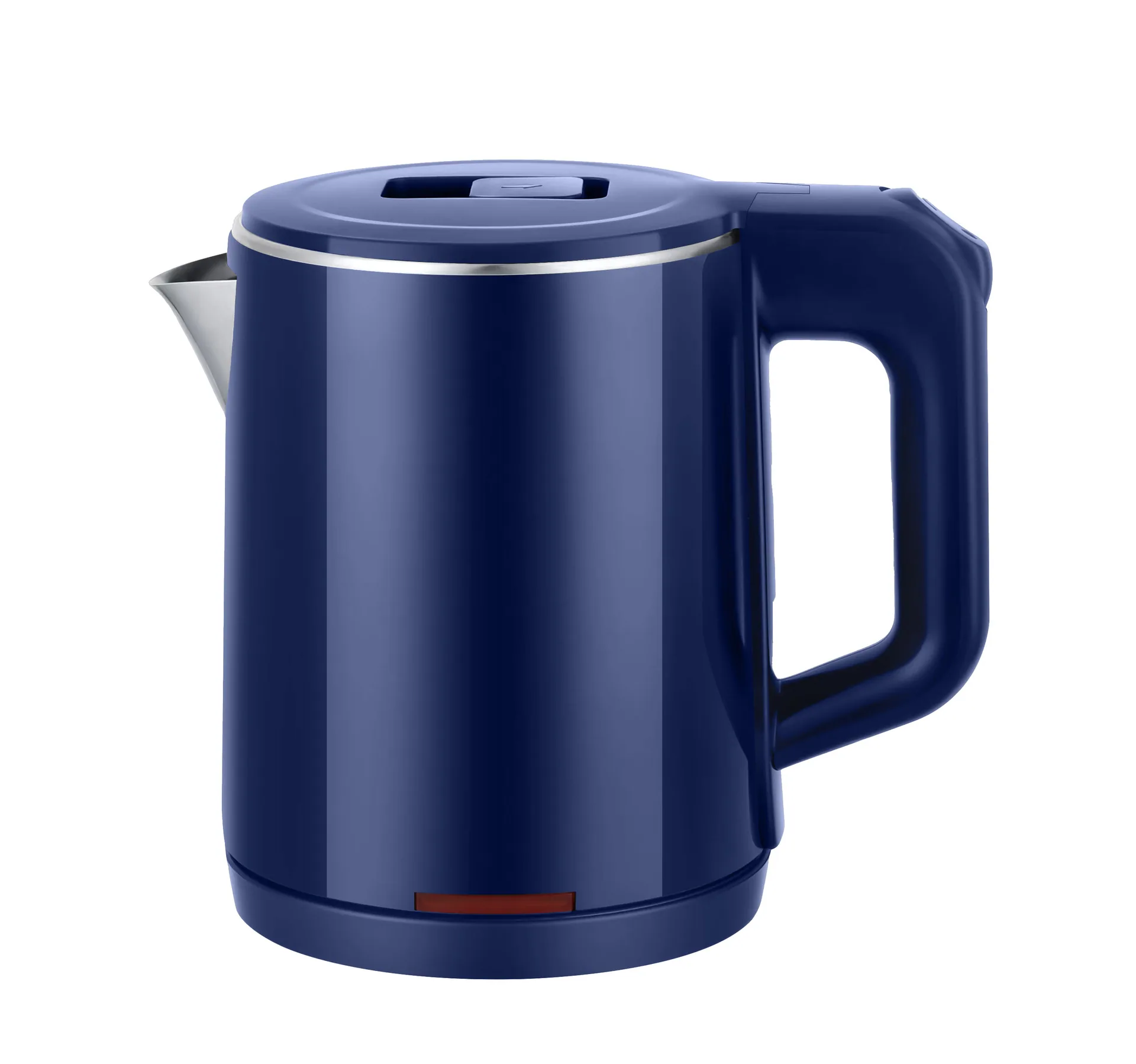 Foreign trade double-layer anti-scalding plastic 0.8 liter hotel European fast boil water and electricity kettle Lianjiang facto 2