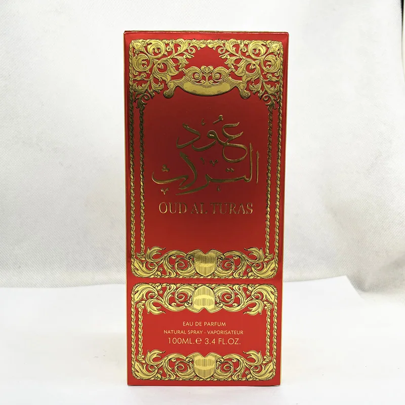 OUD AL TURAS Big Red Festive Mystery Middle East Dubai Arabian Lady Temperament Pendant Plush Perfume 4