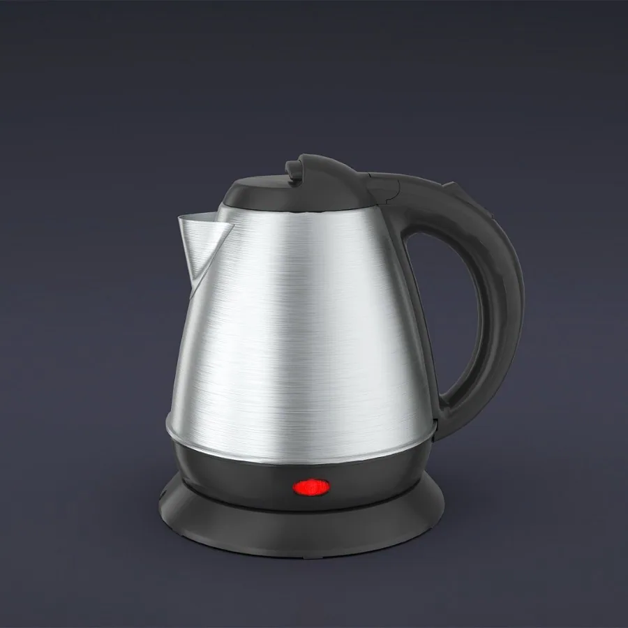 Cross-border foreign trade 1.0L stainless steel electric heating boiling water boiling kettle hotel tea bar set pot Lianjiang fa