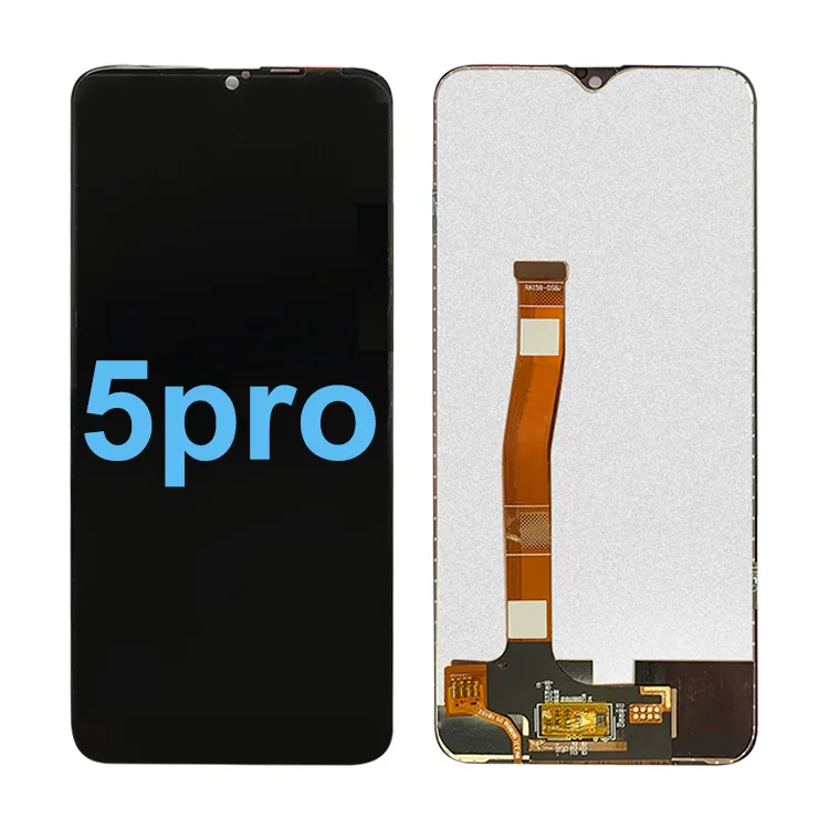 Realme 5pro экраны, Realme Q LCD айнек дисплей, ички жана тышкы экран ЖК үчүн ылайыктуу 9