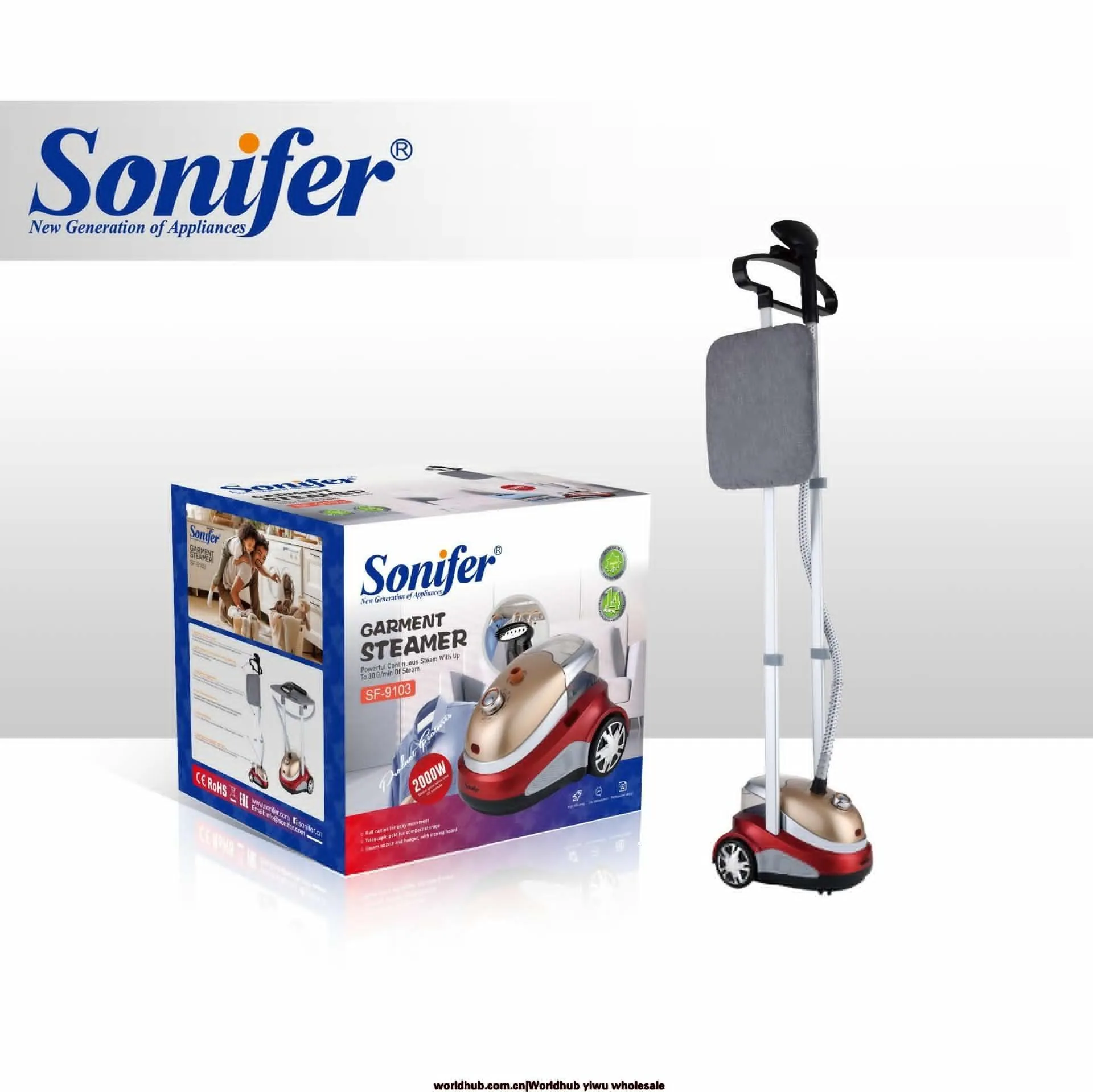 Sonifer SF-9103 New Cross-border European High-Power Garment Steamer 3