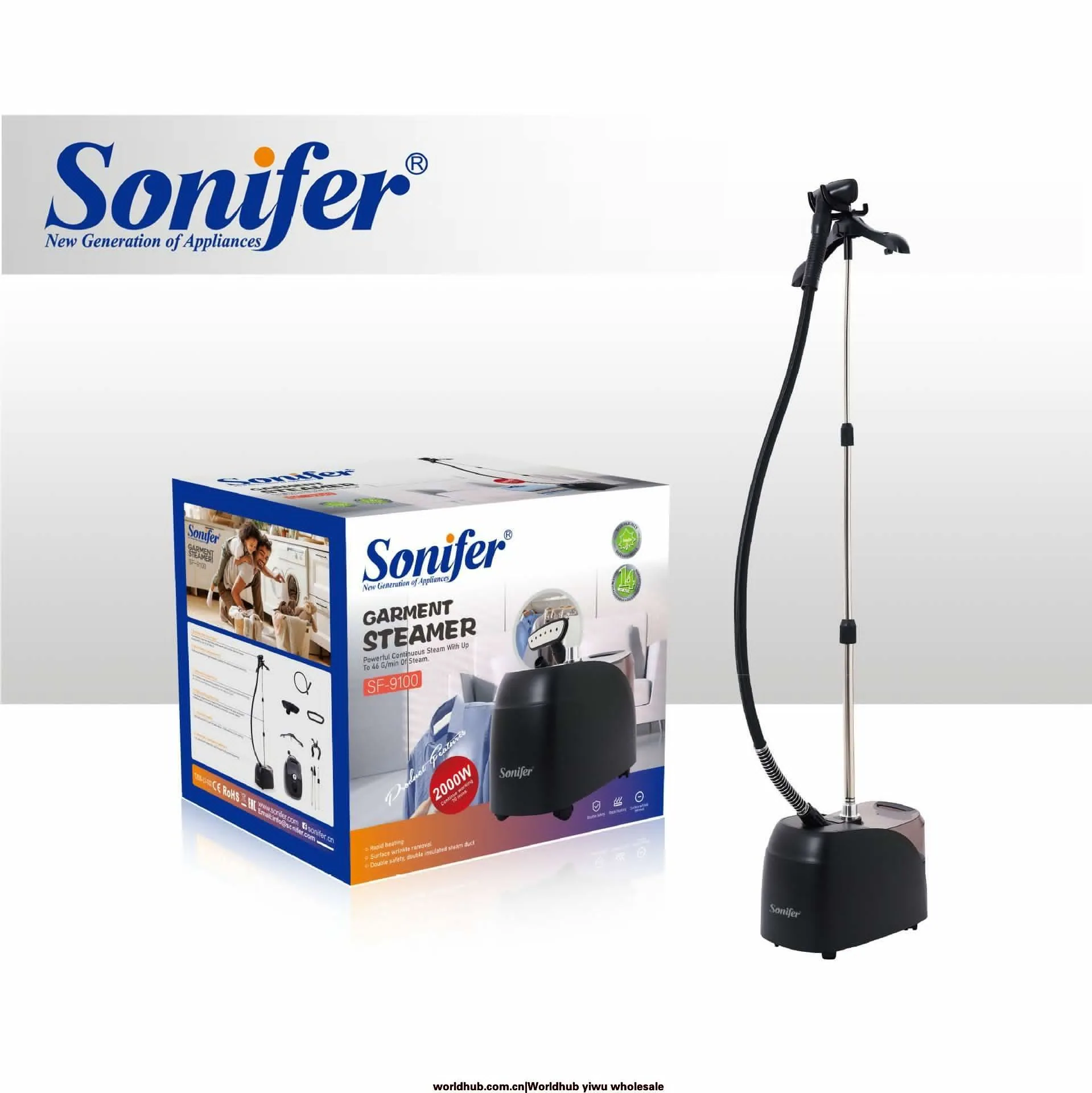 Sonifer SF-9100 New Cross-border European High-Power Garment Steamer 2