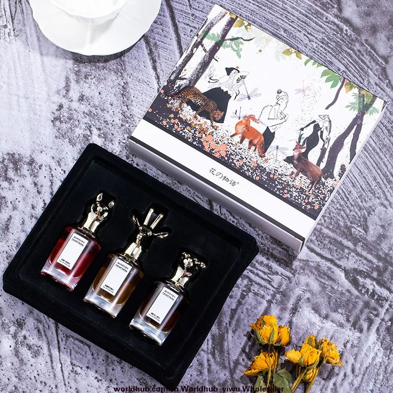 Flower Story: Men's and women's perfumes, animal head sets, high-end gift boxes, live broadcasts, popular models, dropshipping 2